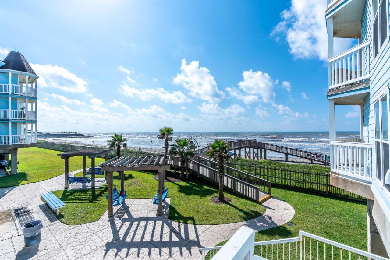 Octopus Gardens Private Boardwalk To The Beach Great Gulf Views Galveston Bagian luar foto